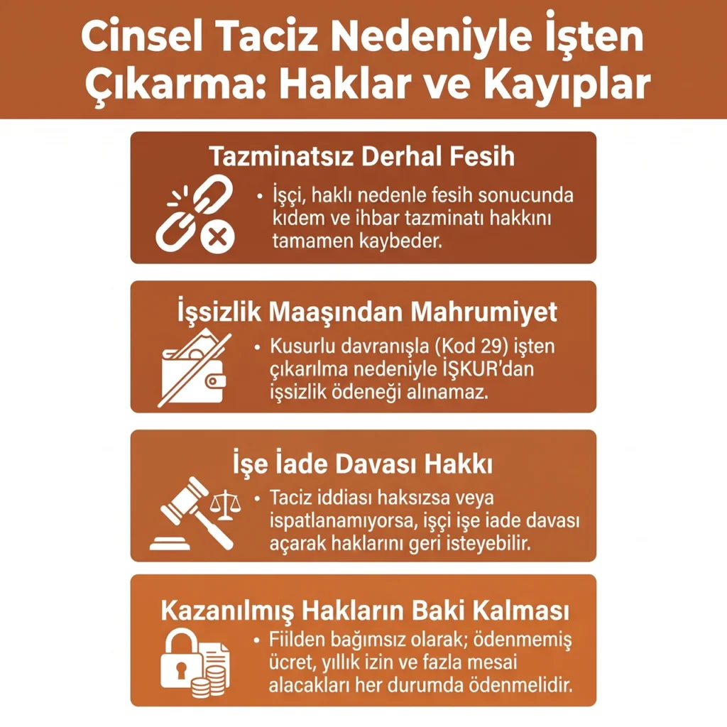 İşçinin Cinsel Tacizi Nedeniyle Fesih