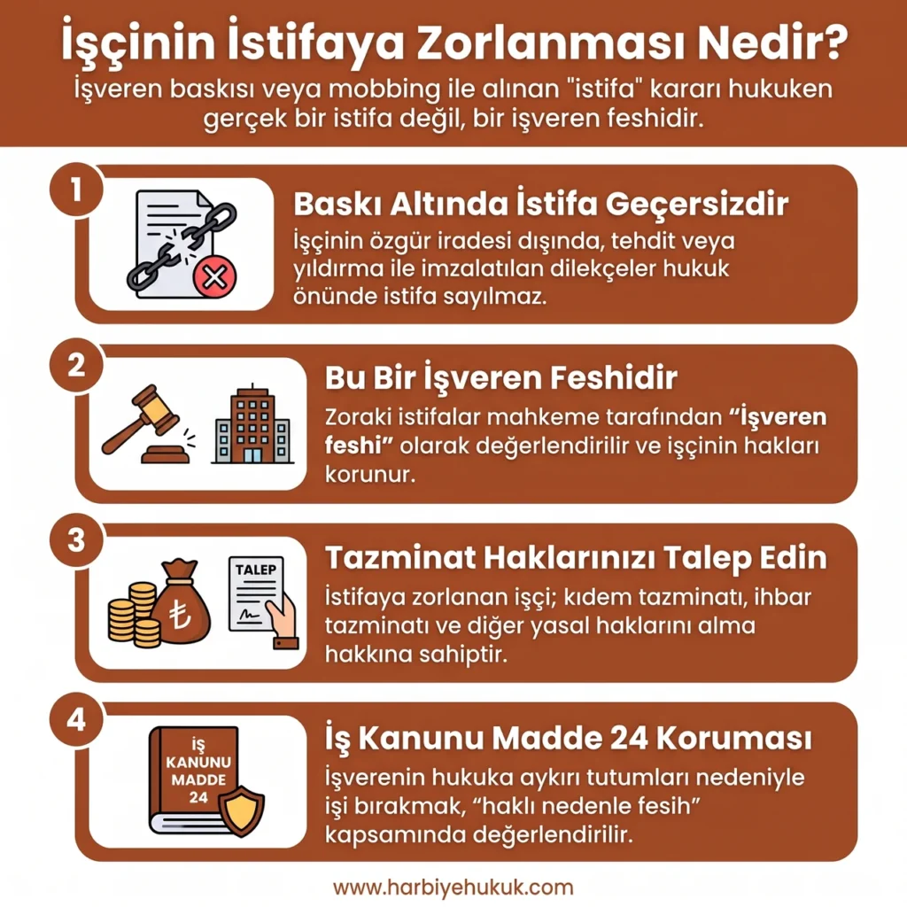 İşçinin İstifaya Zorlanması Nedir?