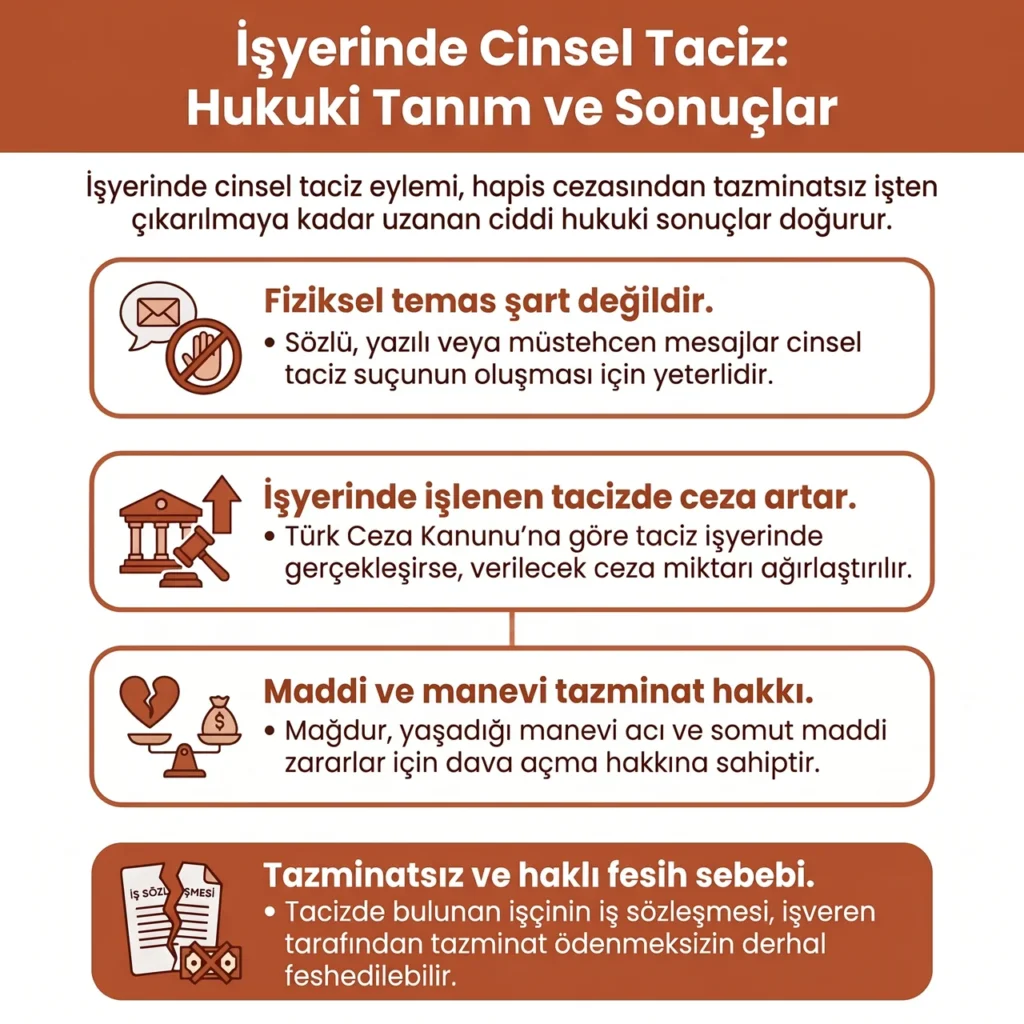 İşyerinde İşçinin Cinsel Taciz Yapması