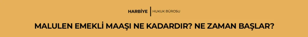 MALULEN EMEKLİ MAAŞI NE KADARDIR? NE ZAMAN BAŞLAR?
