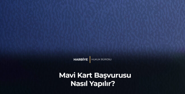 Mavi Kart Başvurusu Nasıl Yapılır?