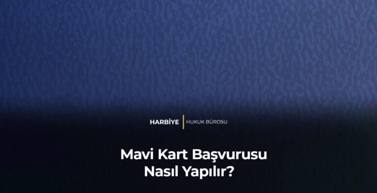 Mavi Kart Başvurusu Nasıl Yapılır?