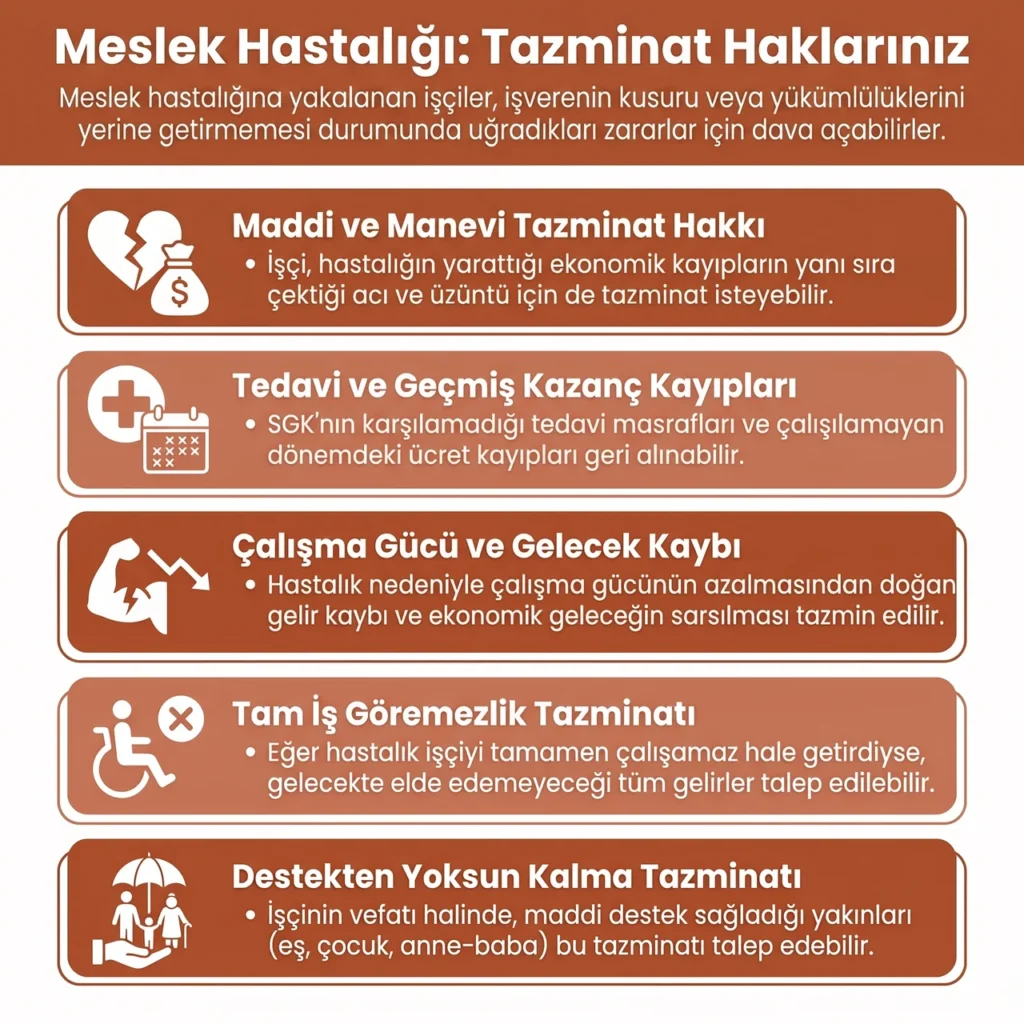 Meslek Hastalığı Tazminat Hakları