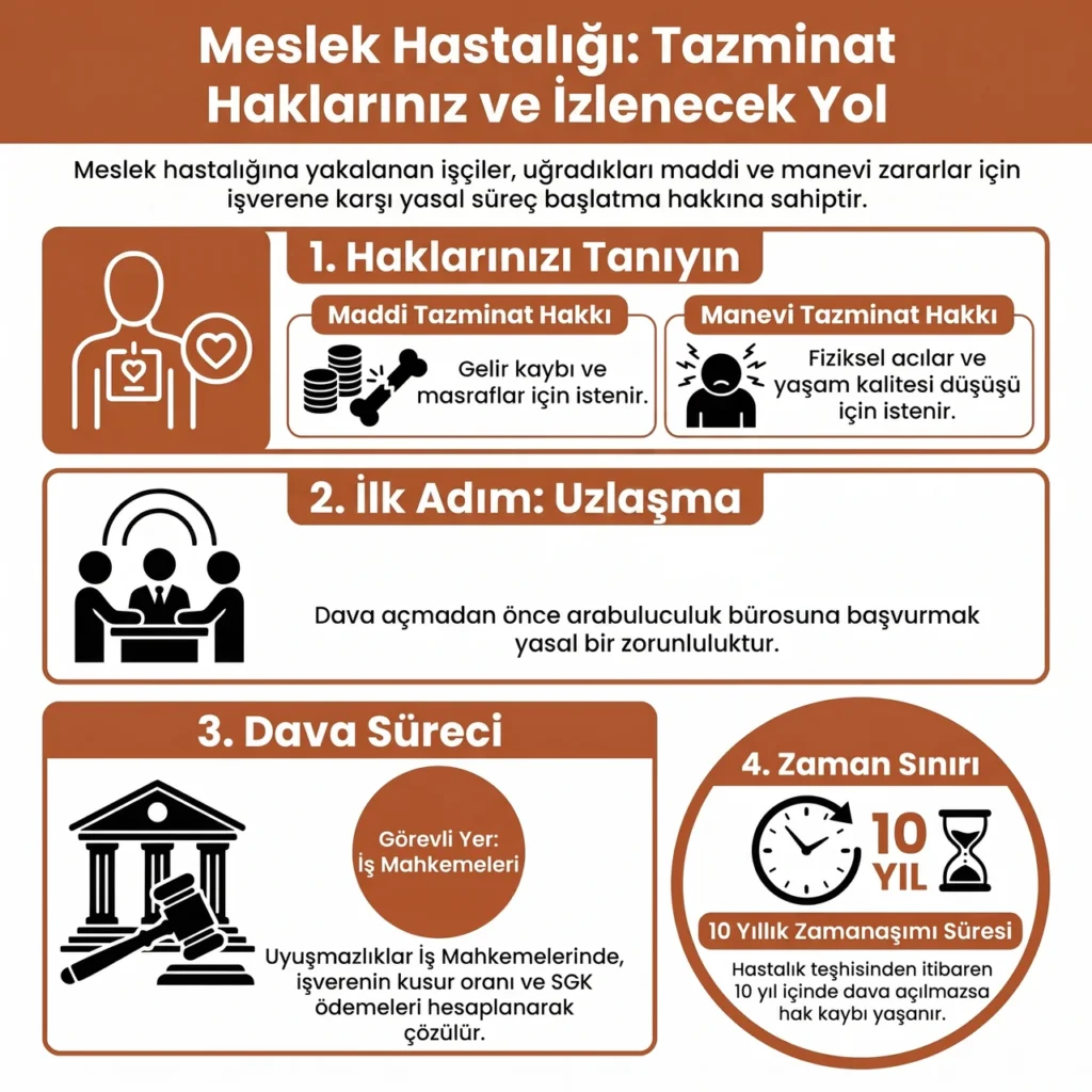 Meslek Hastalığı Tazminat Hakları