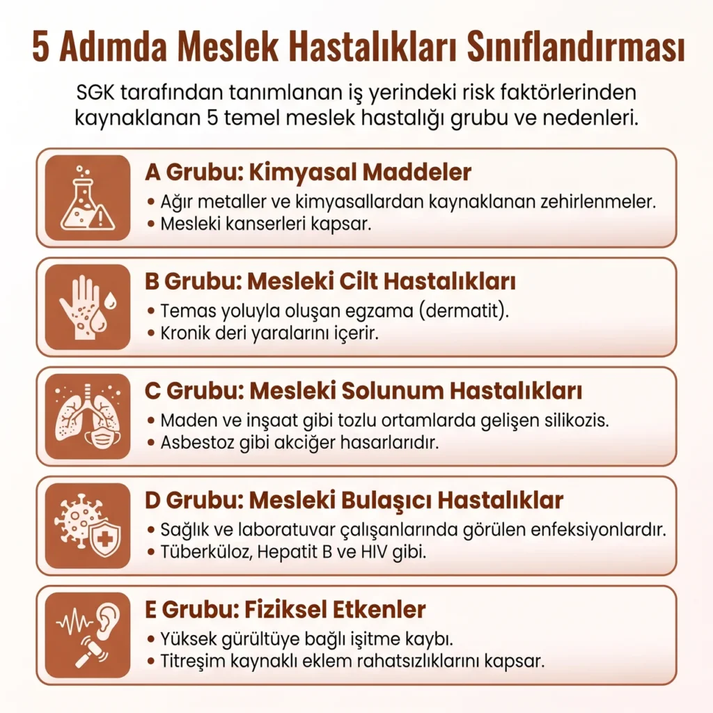 Meslek Hastalıkları Sınıflandırması