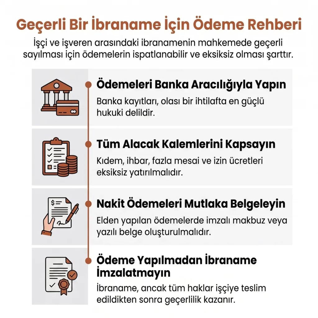 Geçerli İbraname Kuralları