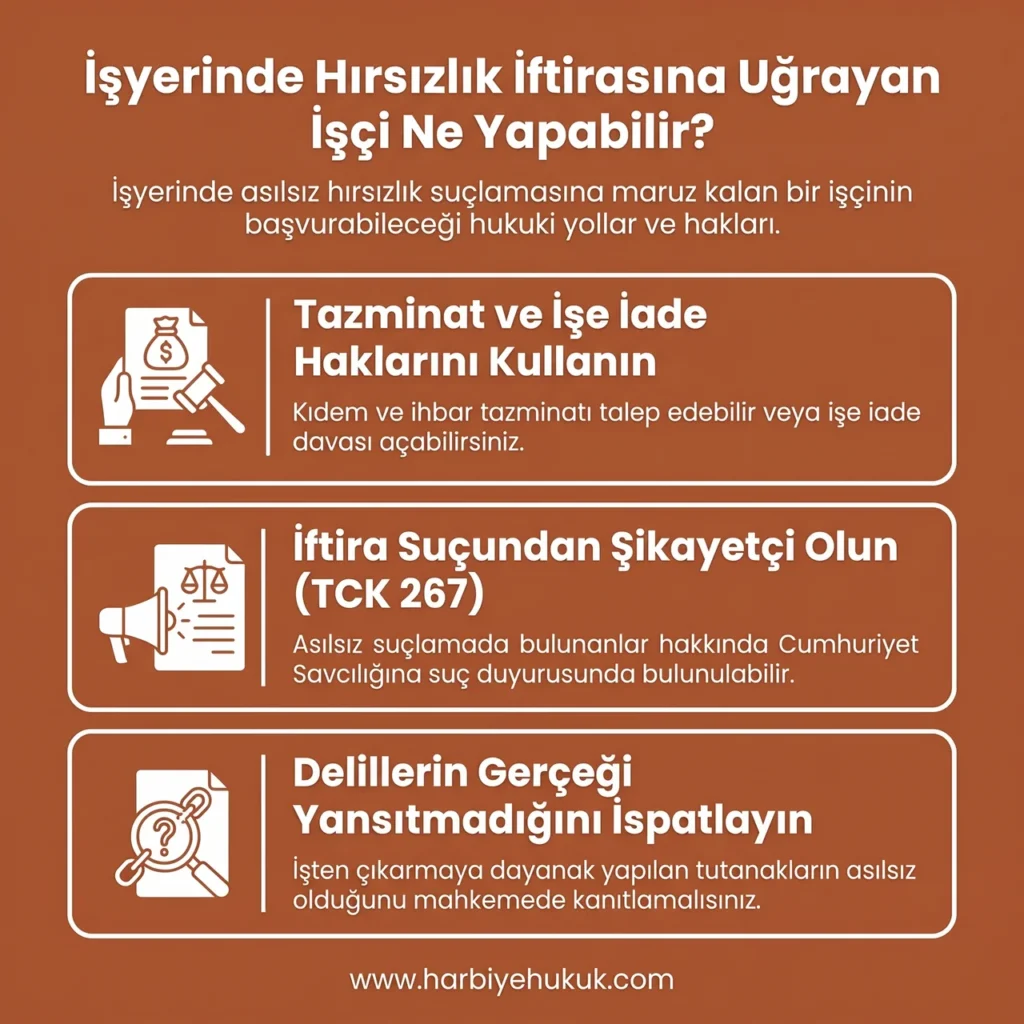 İşyerinde Hırsızlık İftirasına Karşı İşçi Hakları