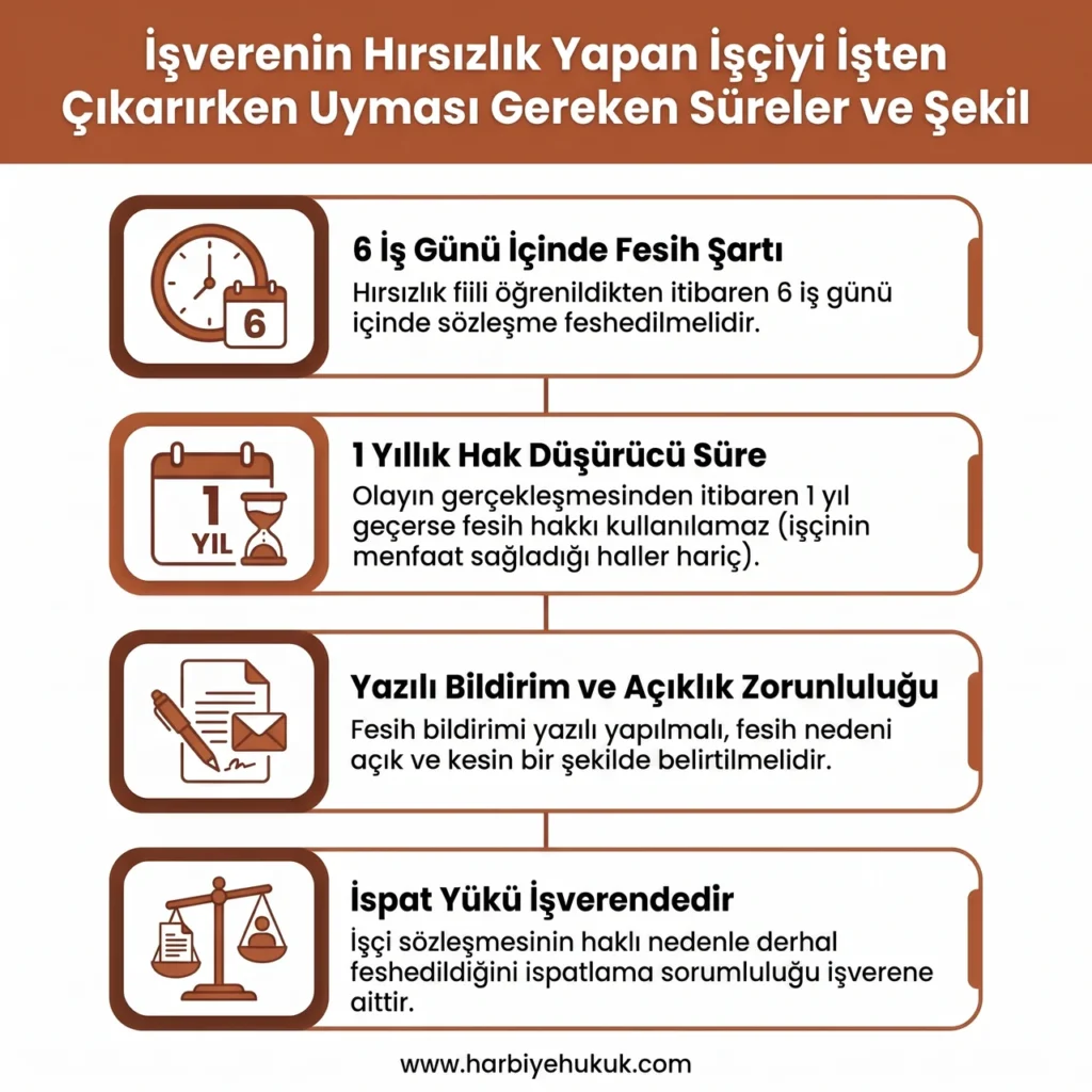 İşyerinde Hırsızlık Nedeniyle İşten Çıkarma