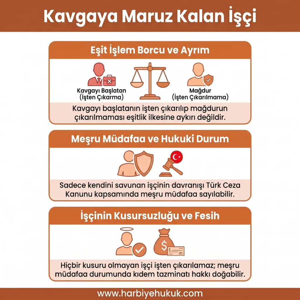 Kavgaya Maruz Kalan İşçi