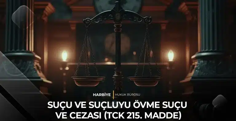 SUÇU VE SUÇLUYU ÖVME SUÇU VE CEZASI (TCK 215. MADDE)