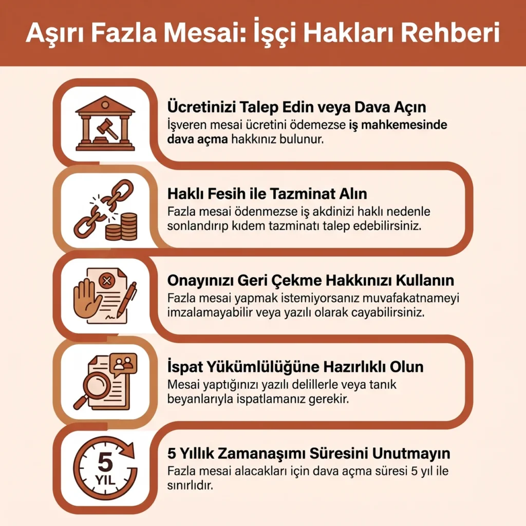 Aşırı Fazla Mesai Hakları