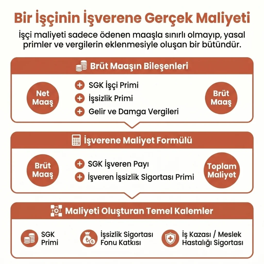İşçinin İşverene Maliyeti Nasıl Hesaplanır?
