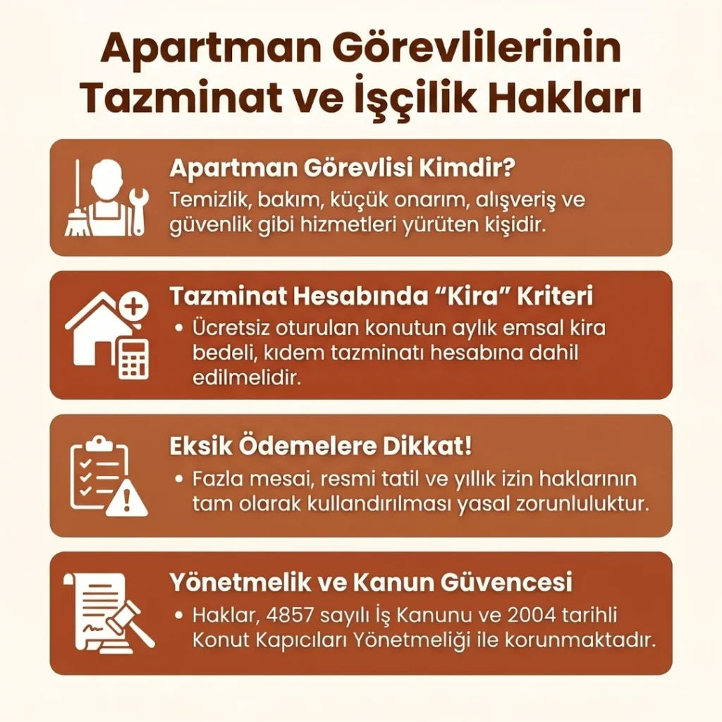 Kapıcı ve Apartman Görevlisi Hakları