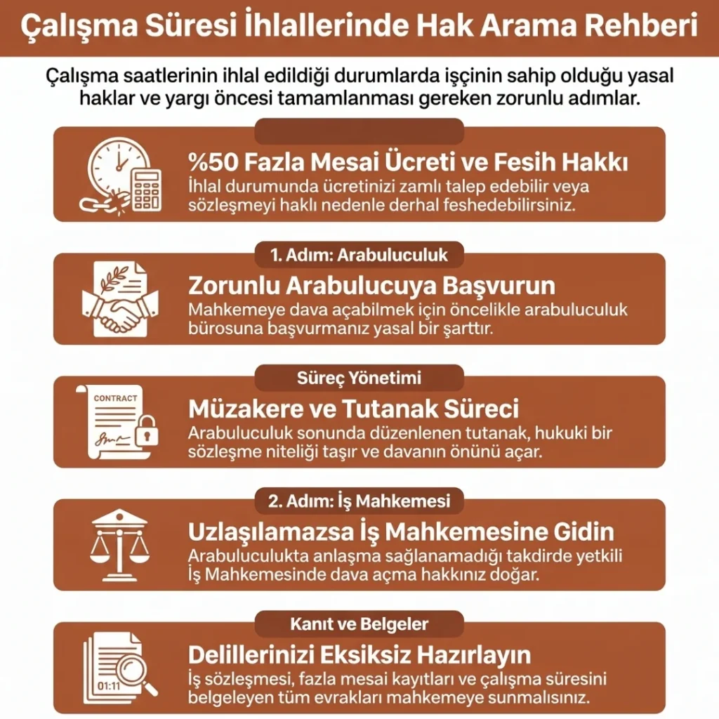 Çalışma Süresi İhlallerinde Hak Arama