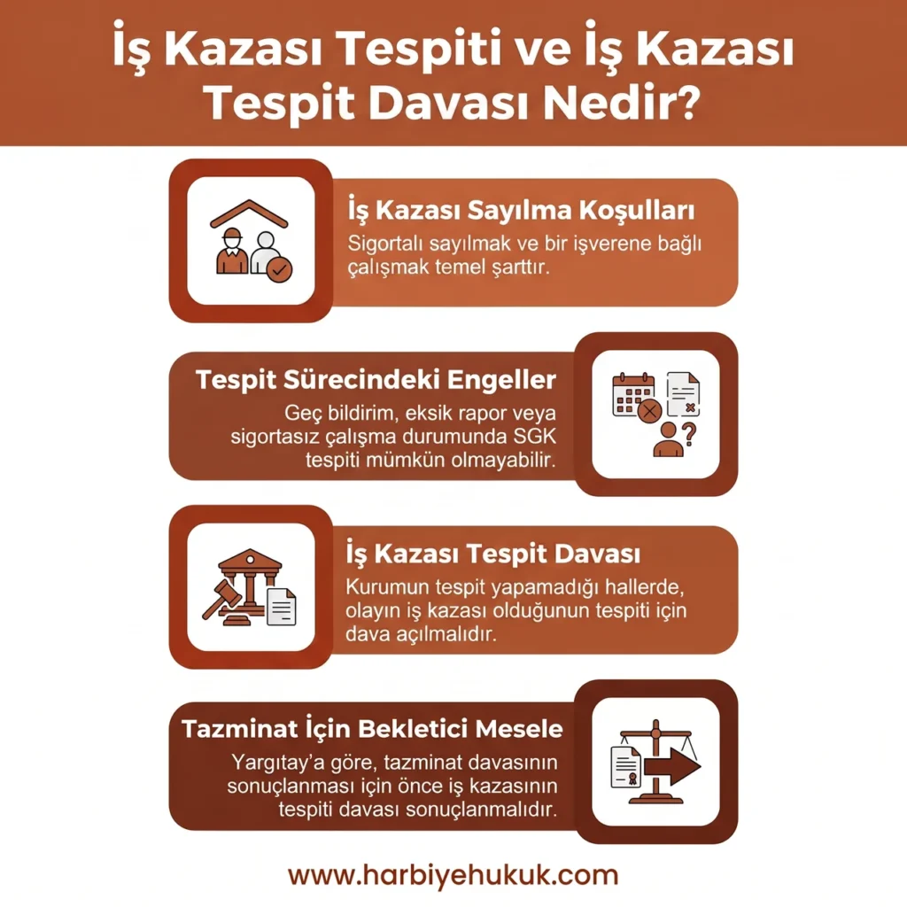 İş Kazası ve Tespit Davası