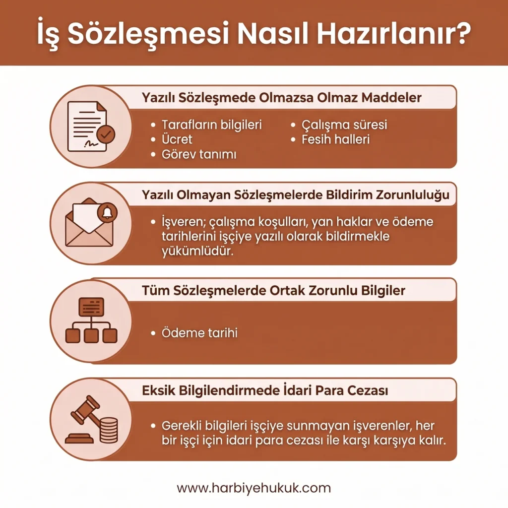İş Sözleşmesi Nasıl Hazırlanır?