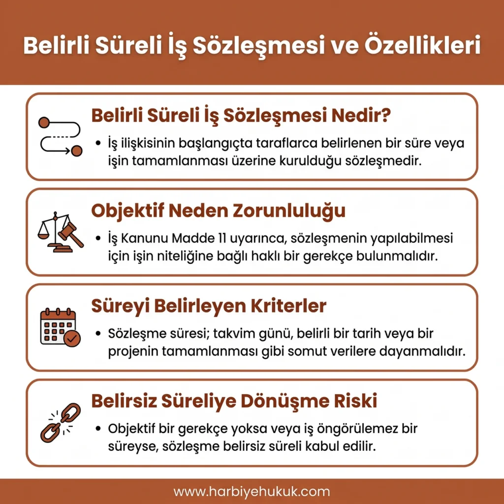 İş Sözleşmesi Türlerinden Belirli Süreli İş Sözleşmesi