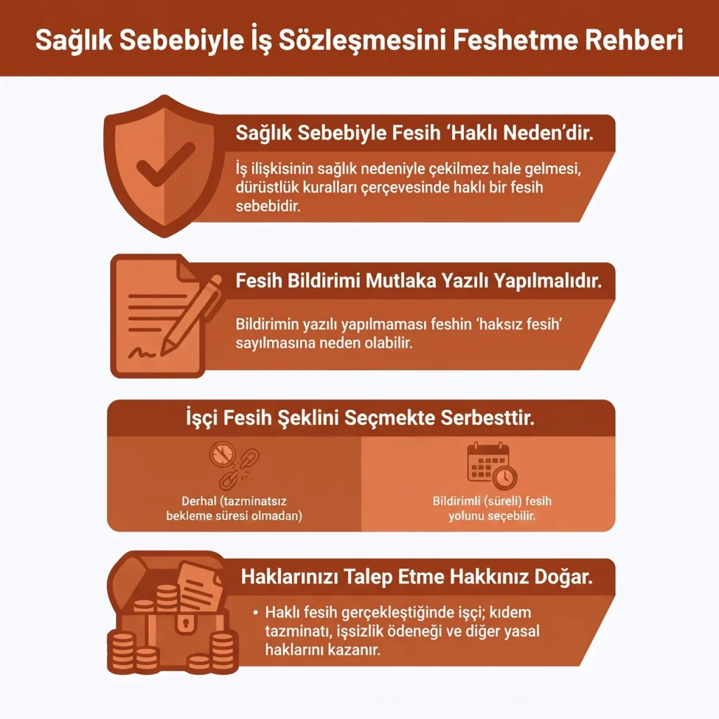 Sağlık Sebebiyle Fesih Kuralları