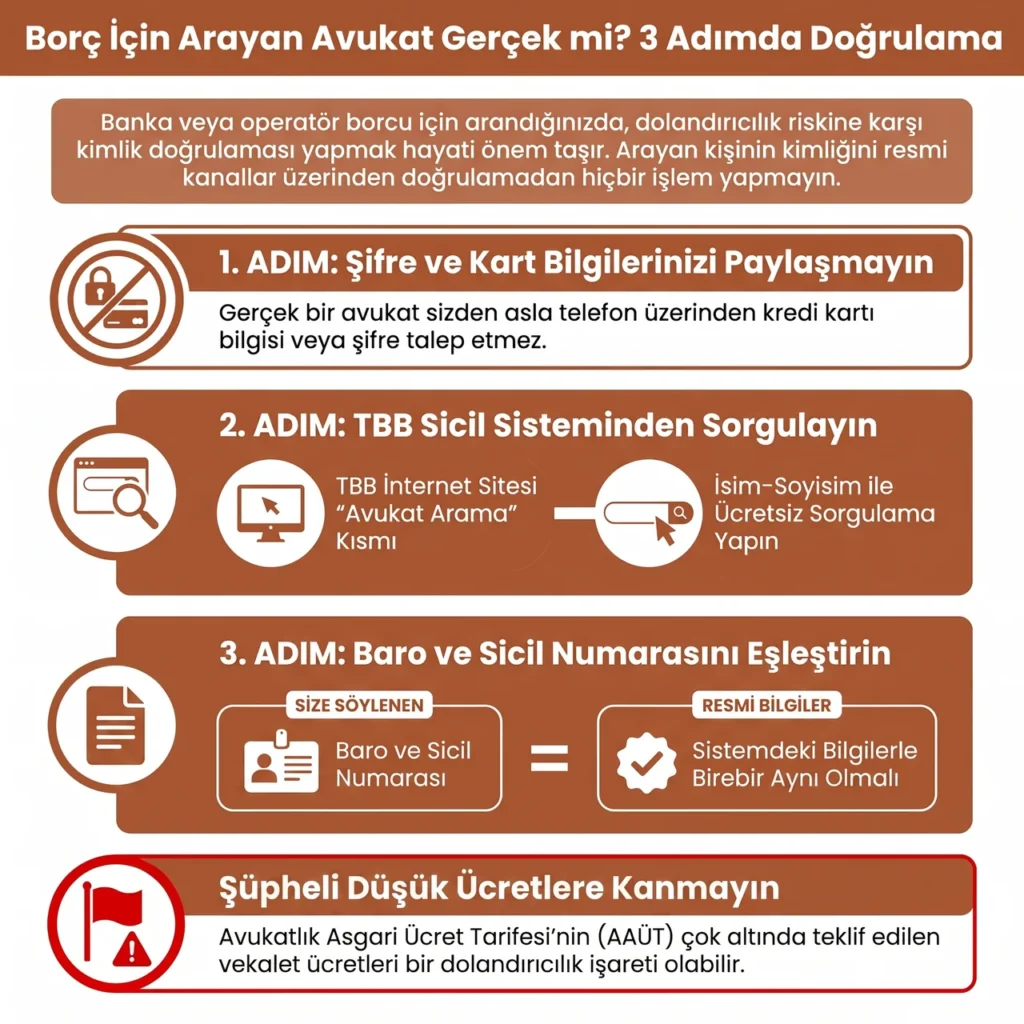 Avukat Numaraları ve Kimlik Doğrulama