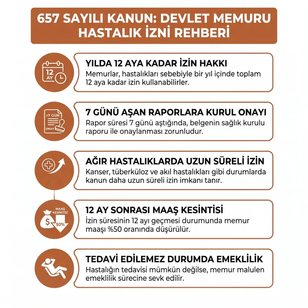 Devlet Memuru Rapor ve Hastalık İzinleri