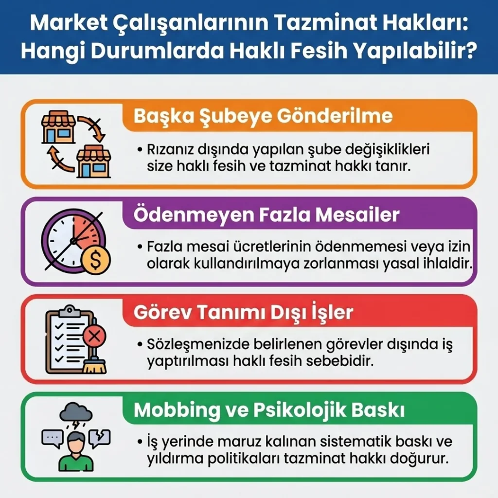 Market Çalışanlarının Tazminat Hakları
