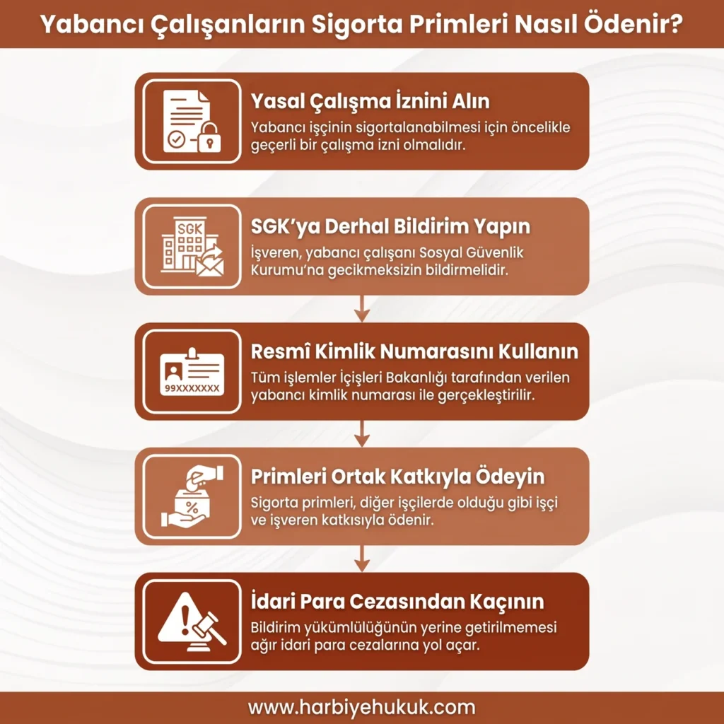Yabancı Çalışanların Sigorta Primleri Nasıl Ödenir?