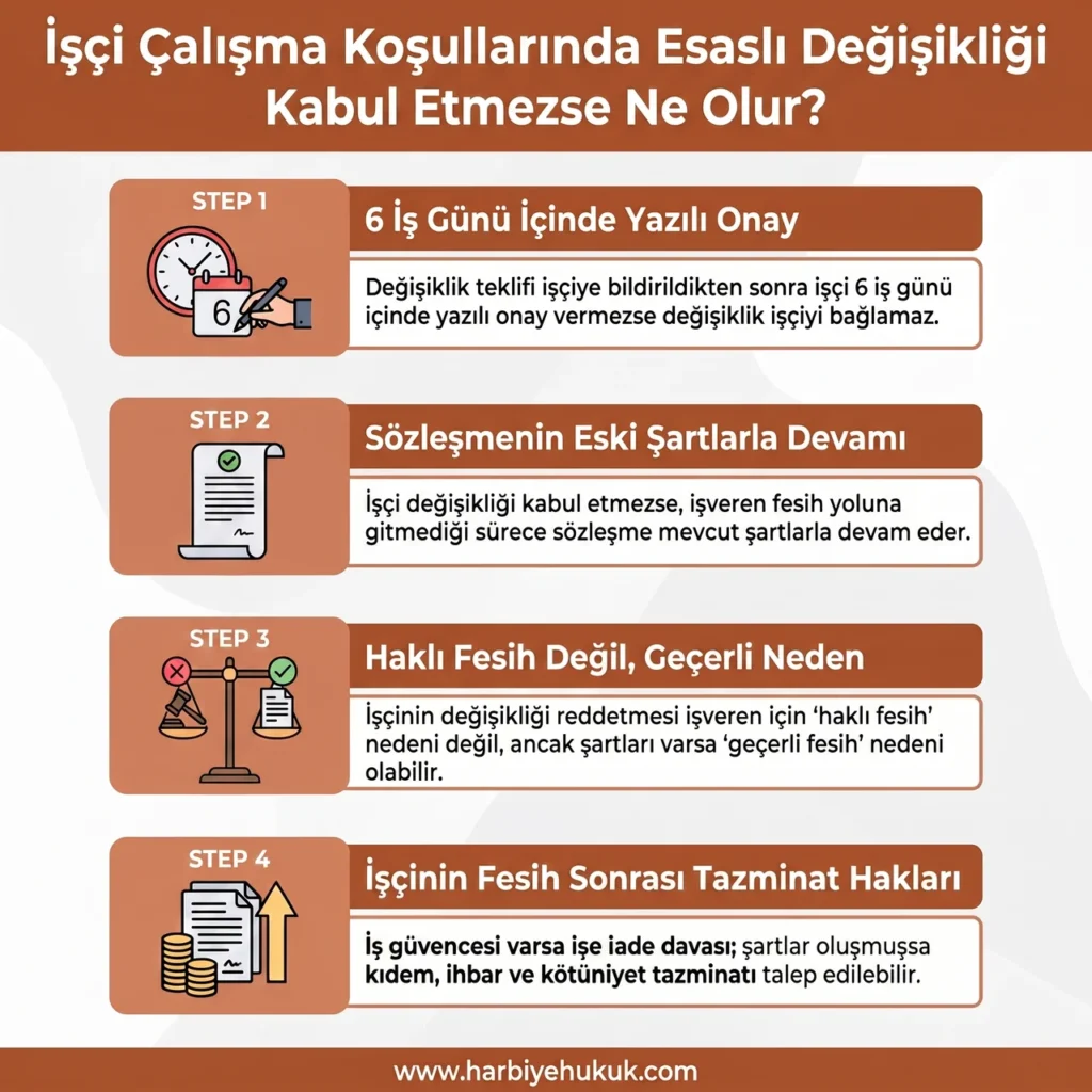 Çalışma Koşullarında Esaslı Değişiklik Rehberi