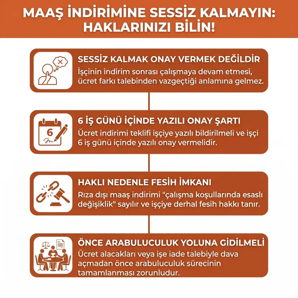 İşçinin Maaşının Düşürülmesinde Kurallar