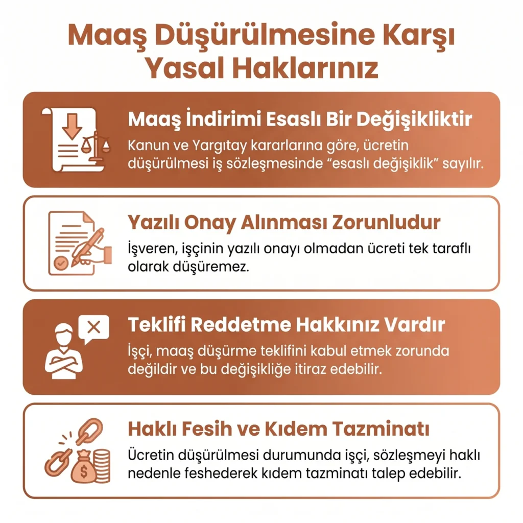 İşçinin Maaşının Düşürülmesine Karşı Hakları