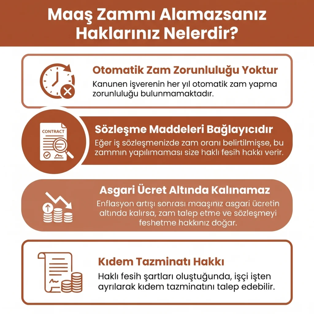 İşverenin Zam Yapma Zorunluluğunda Haklarınız