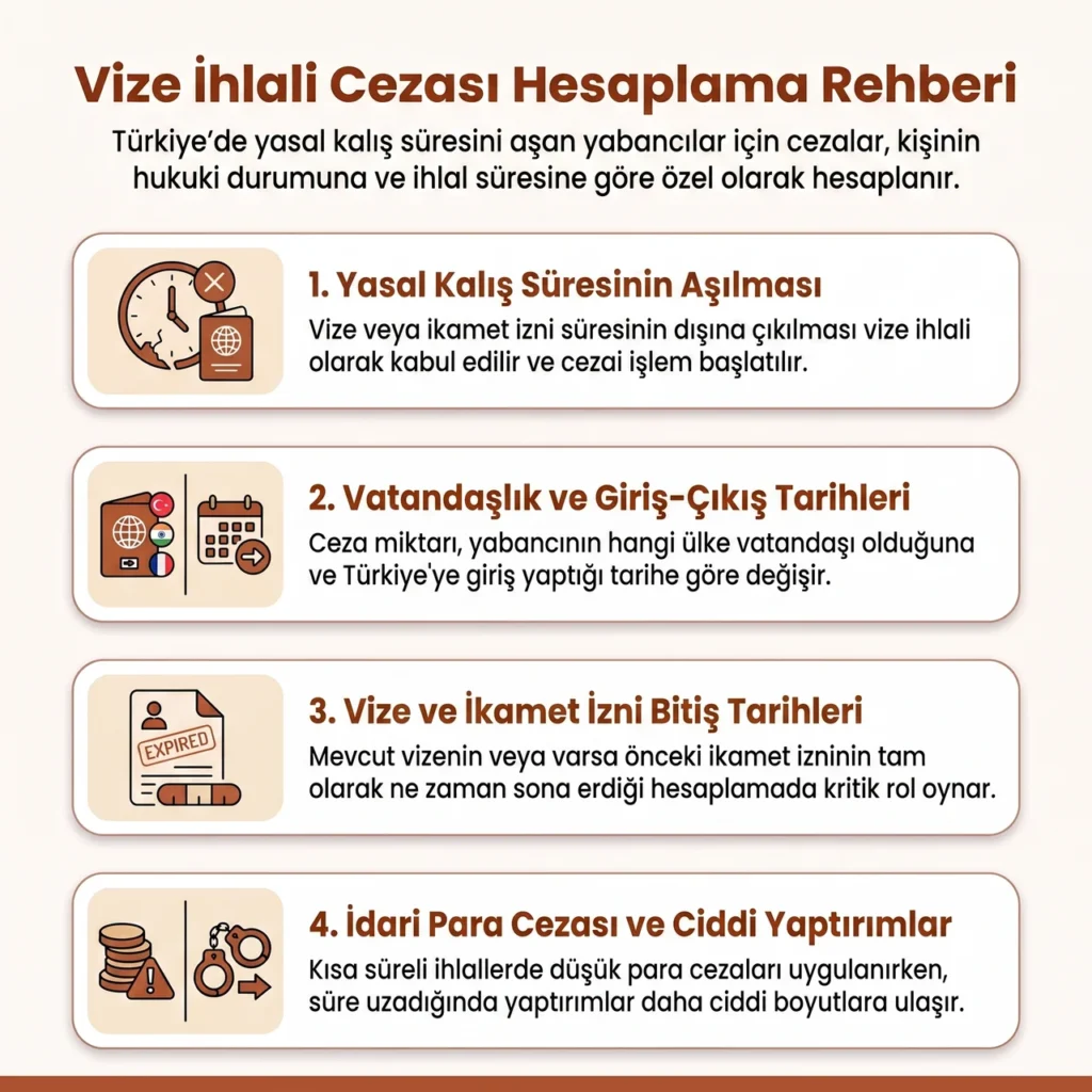 Vize İhlali Cezası Nasıl Hesaplanır?