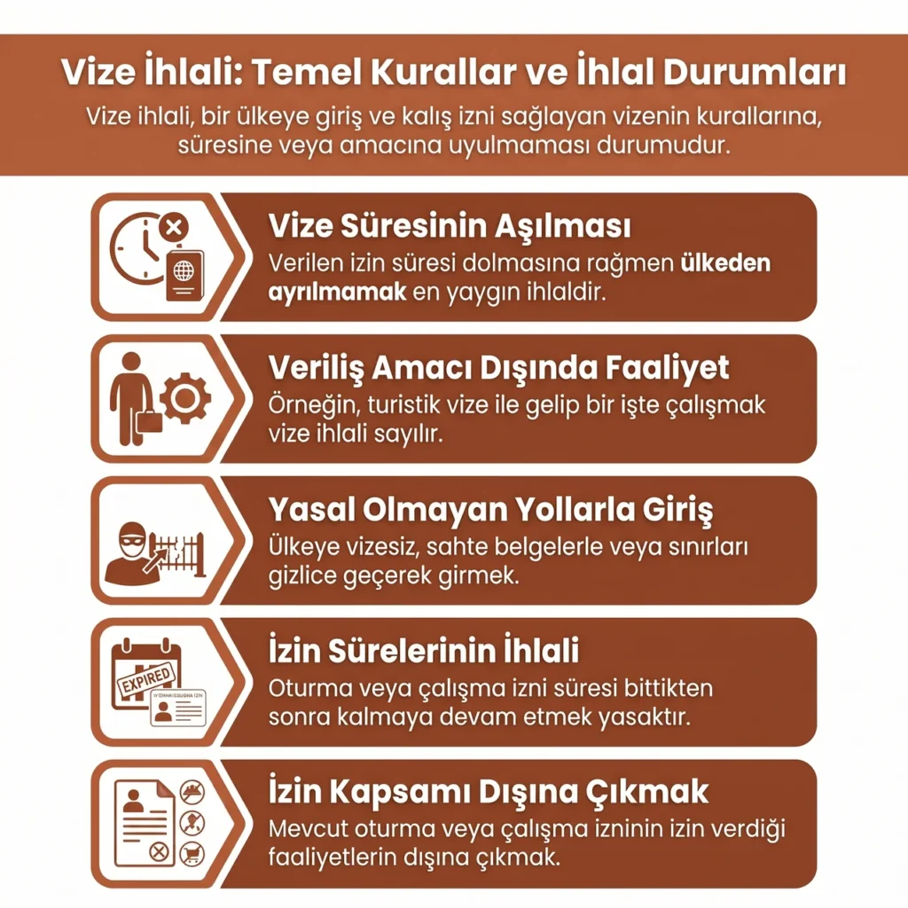 Vize İhlali Cezası Nedir?