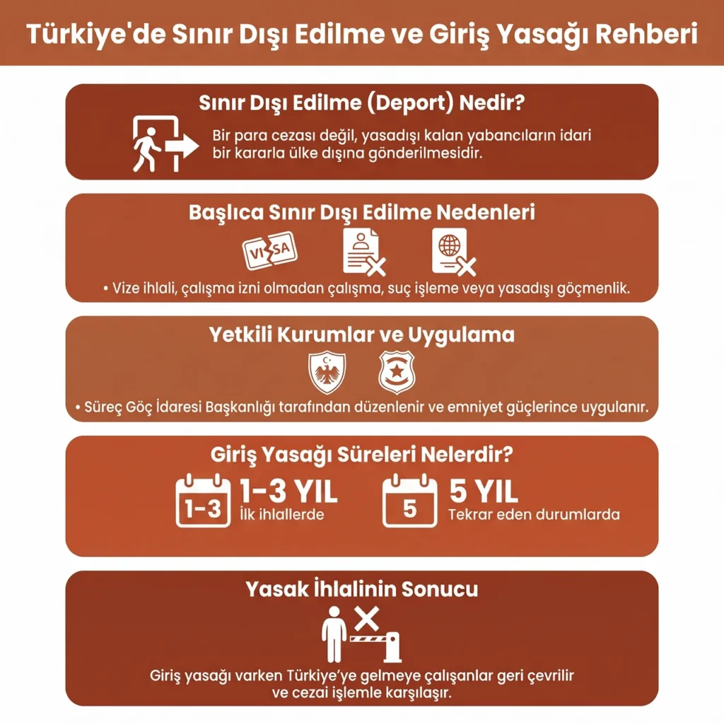 Vize İhlali Cezası Sınır Dışı