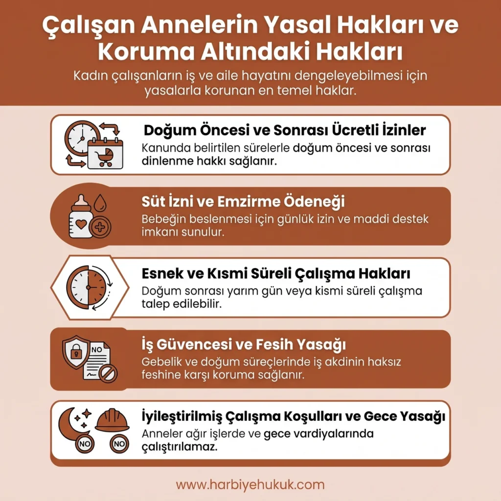Çalışan Annelerin Yasal Hakları ve Koruma Altındaki Hakları