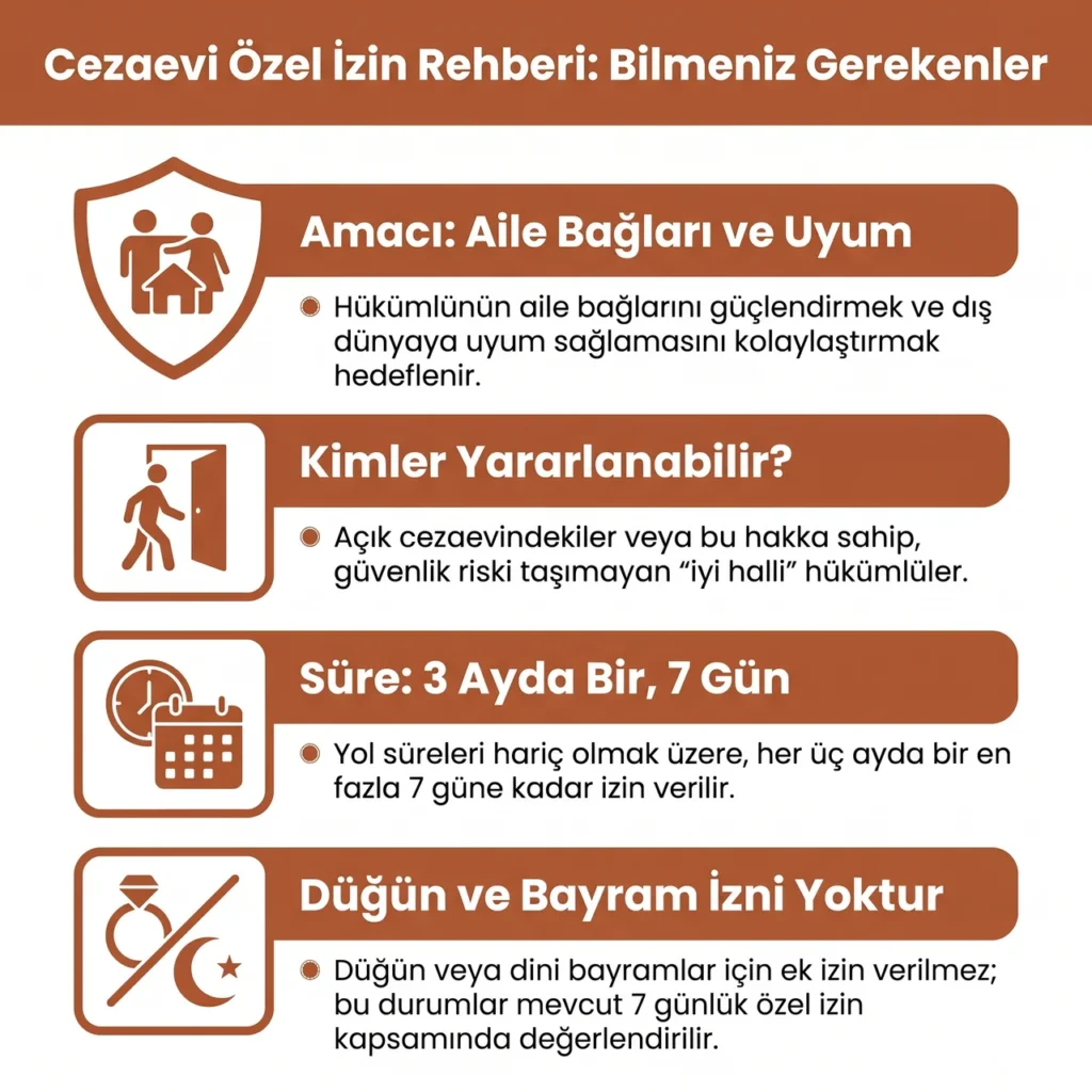 Cezaevi İzinlerinde Özel İzin