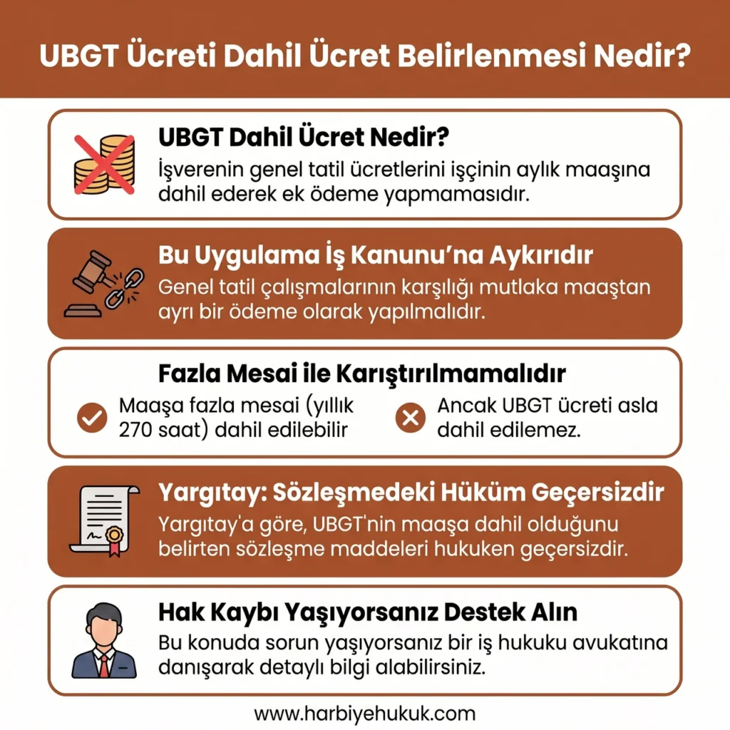 UBGT Ücreti Dahil Ücret Belirlenmesi Nedir?