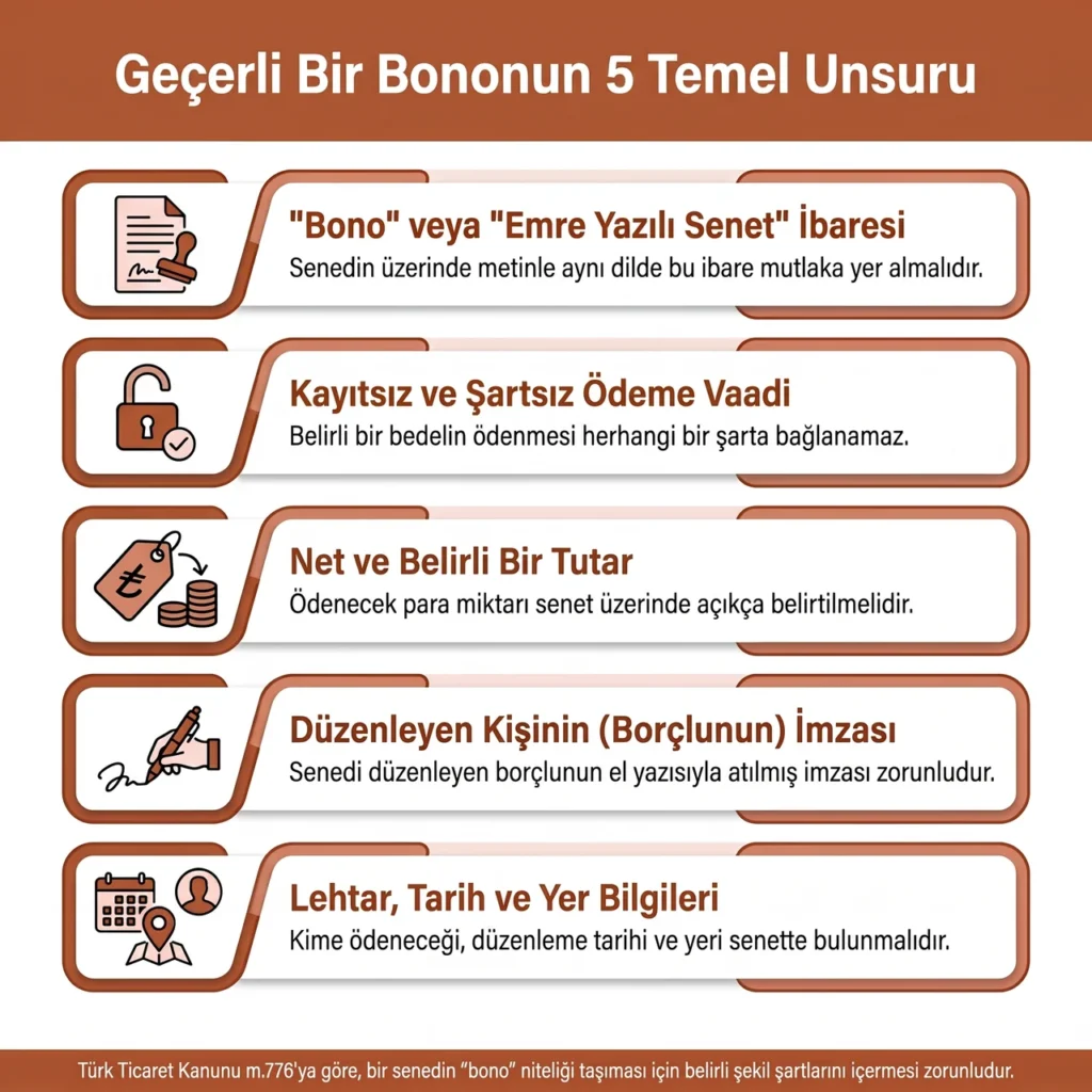 Boş Senet Hazırlarken Kurallar