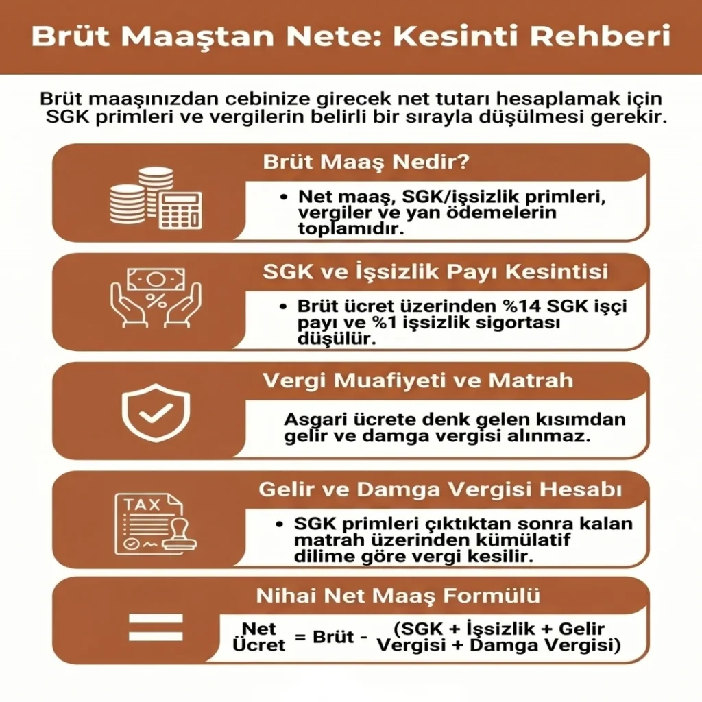 Brüt Maaş Kesinti Rehberi