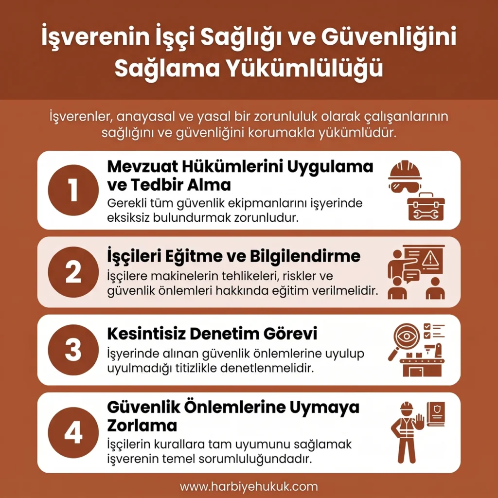 İşverenin İzin ve Dinlenme Sürelerini Sağlama Yükümlülüğü