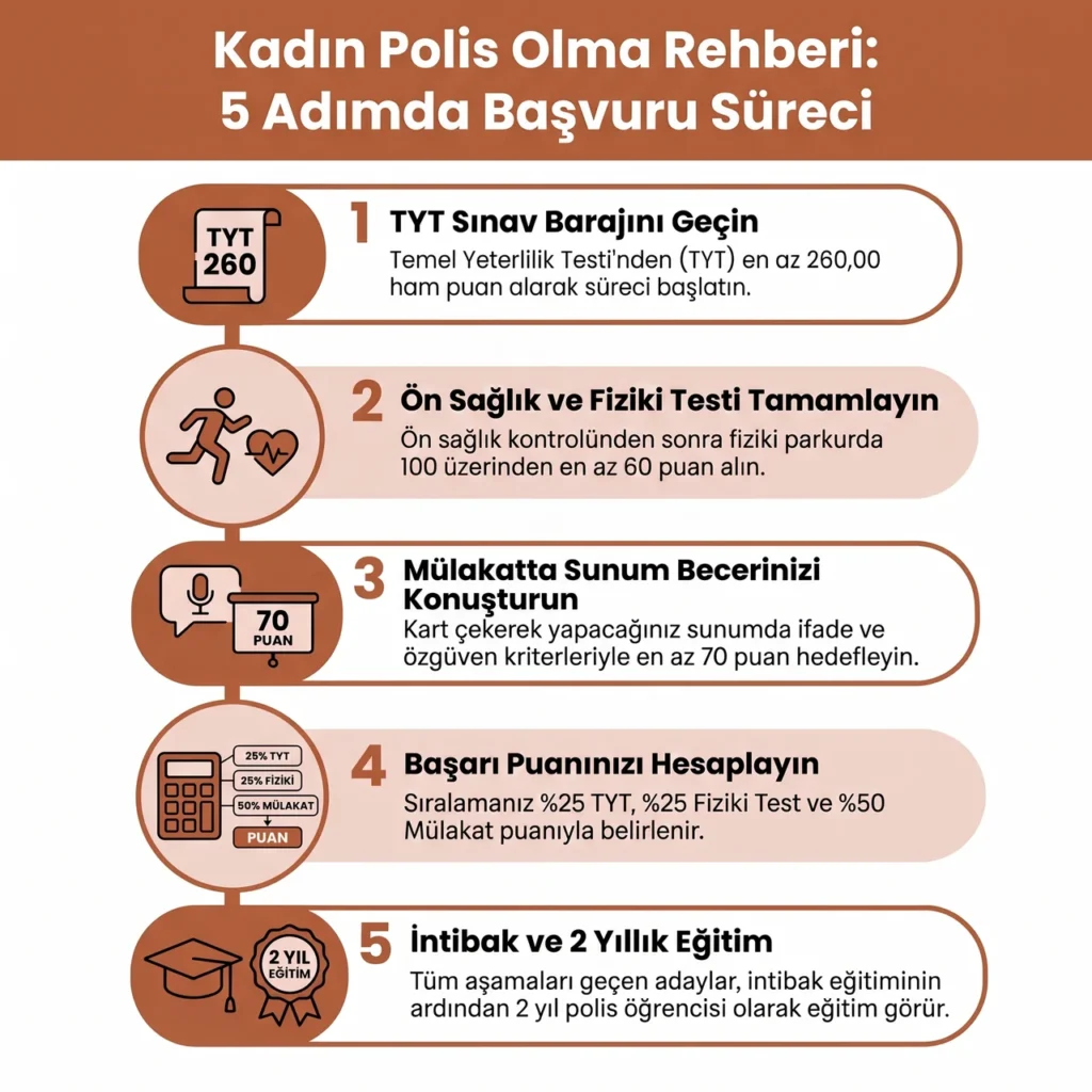 Kadın Polis Olma Başvurusu