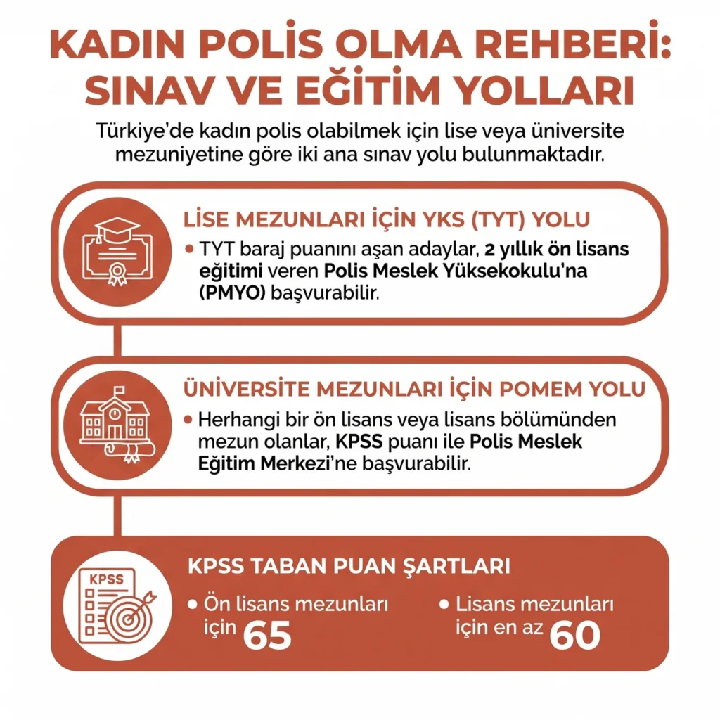 Kadın Polis Olma Sınavları