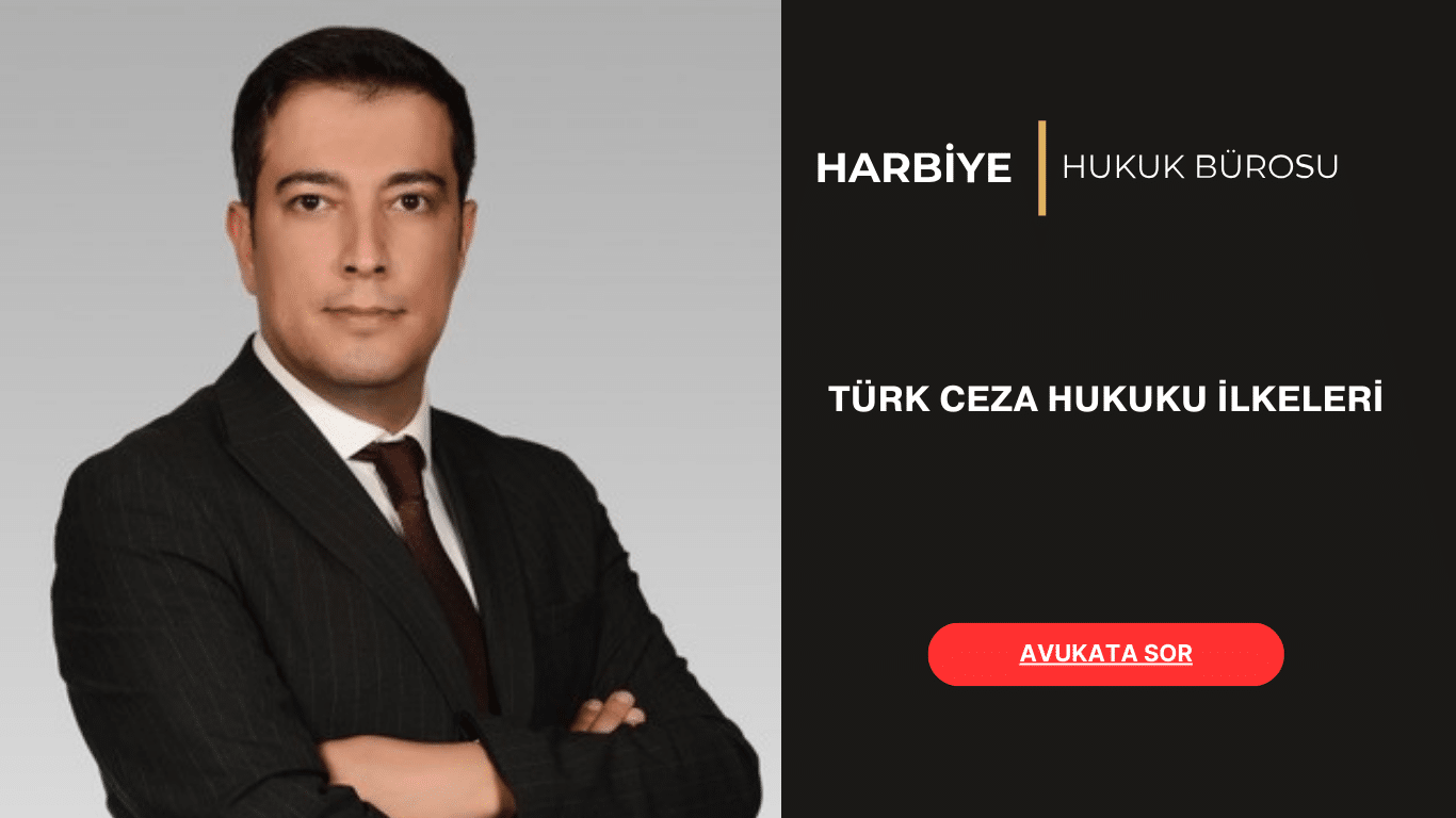TÜRK CEZA HUKUKU İLKELERİ TÜRK CEZA HUKUKU İLKELERİ