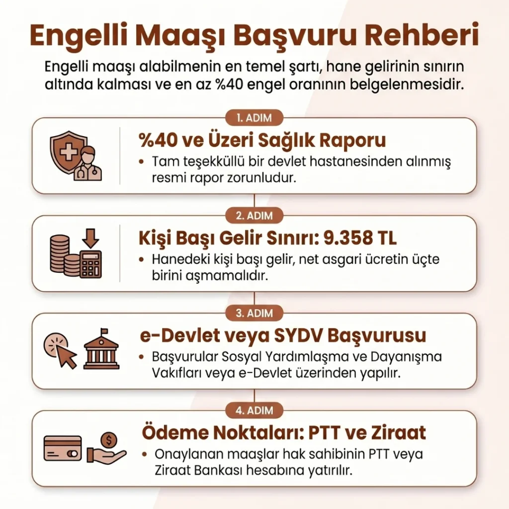 Engelli Maaşı Nasıl Alınır?