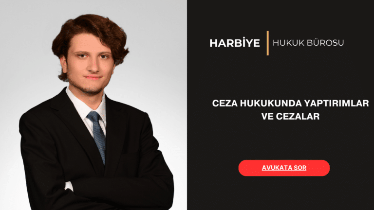 CEZA HUKUKUNDA YAPTIRIMLAR VE CEZALAR