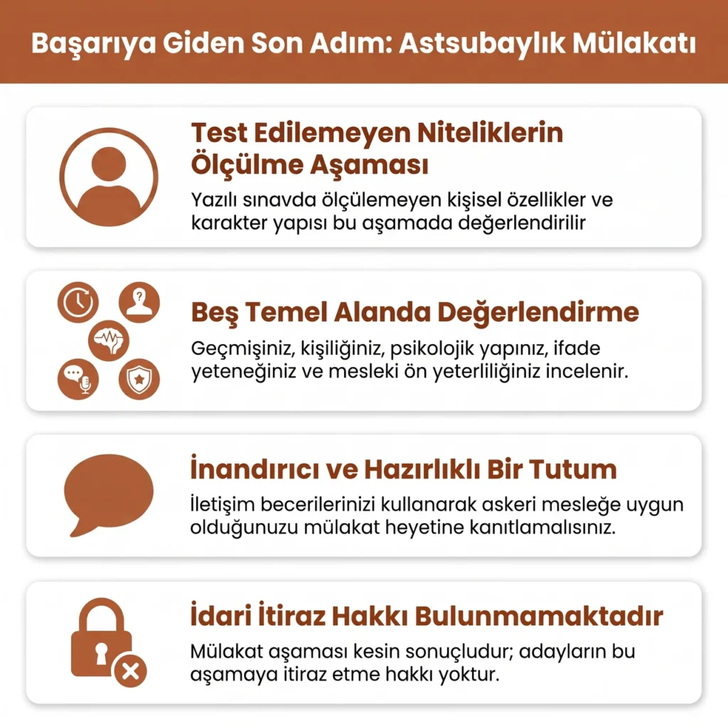 Astsubay Olma Mülakat Süreci