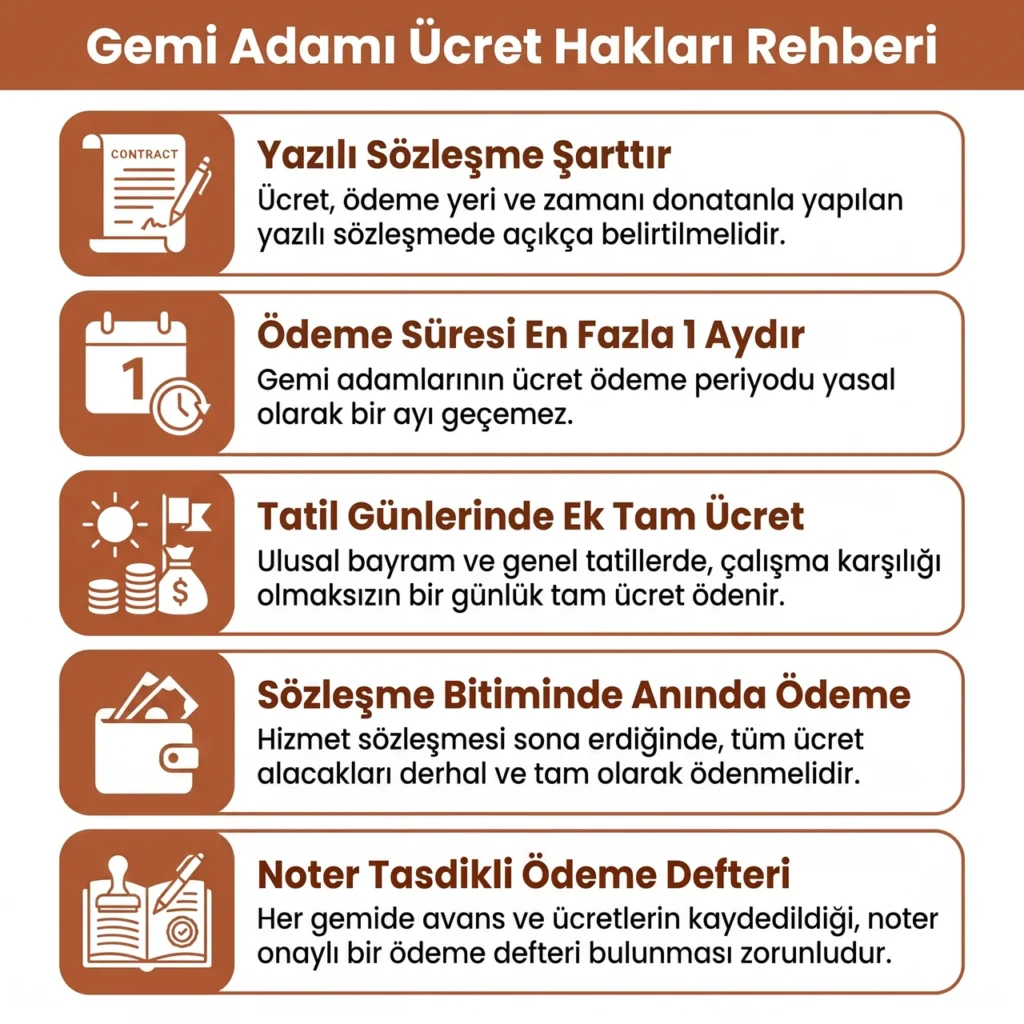 Gemi Adamı Haklarında Ücretlendirme