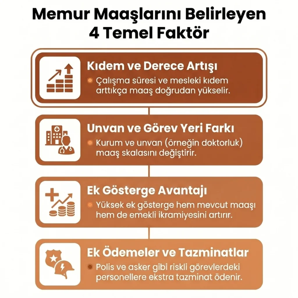Memur Maaşlarını Etkileyen Faktörler