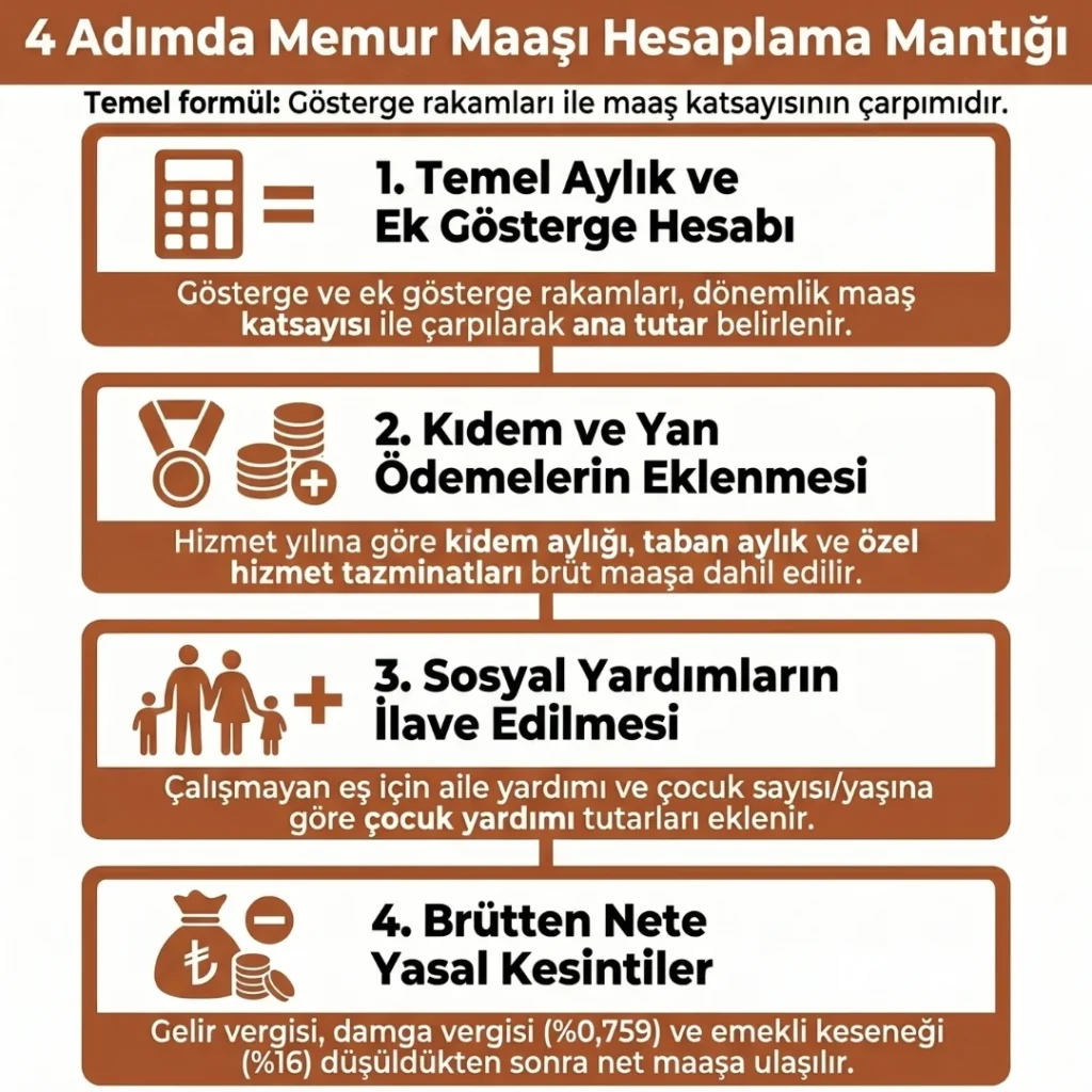 Güncel Memur Maaşları Nasıl Hesaplanır?