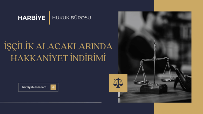 İŞÇİLİK ALACAKLARINDA HAKKANİYET İNDİRİMİ