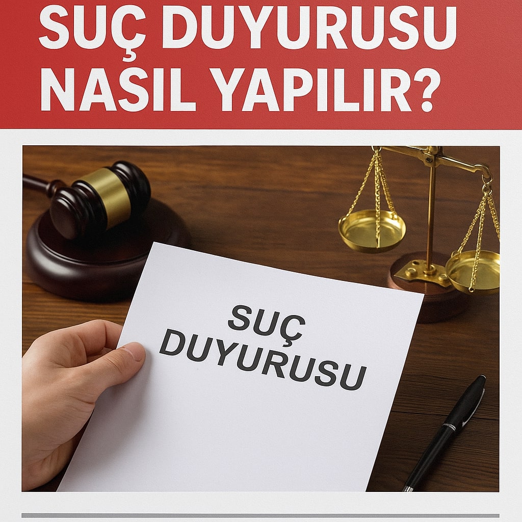 SUÇ DUYURUSU NASIL YAPILIR